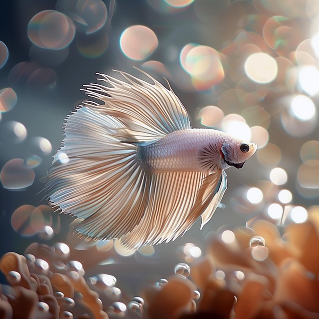 Free aquatic betta graceful illustration