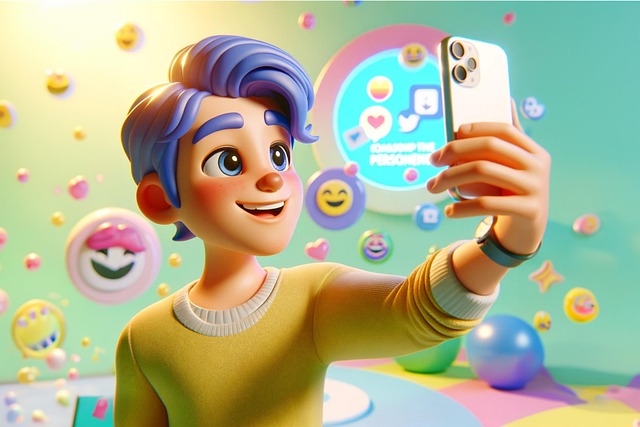 Free social network internet facebook illustration