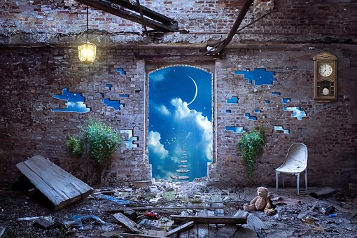 Free Moon Clouds photo and picture