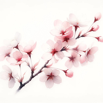 Free Cherry Blossoms Cherry Blossom Petals illustration and picture