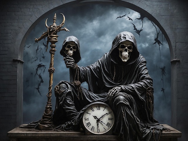 Download free HD stock image of Ai Generated Skull Free ai generated skull horror illustration