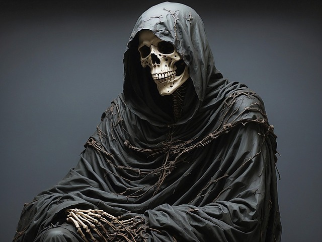 Download free HD stock image of Ai Generated Skull Free ai generated skull horror illustration