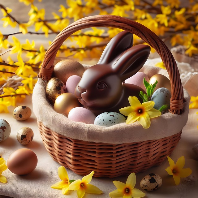 Free ai generated easter easter egg illustration