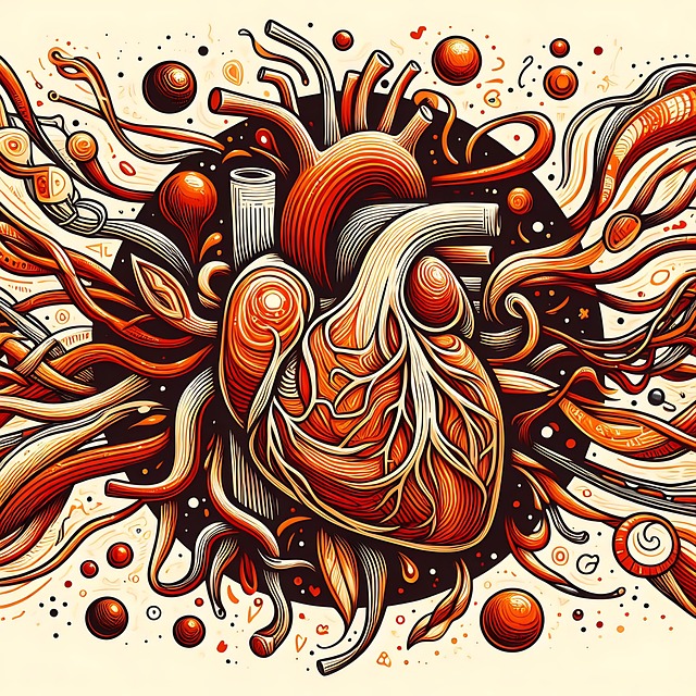 Free ai generated heart organ illustration