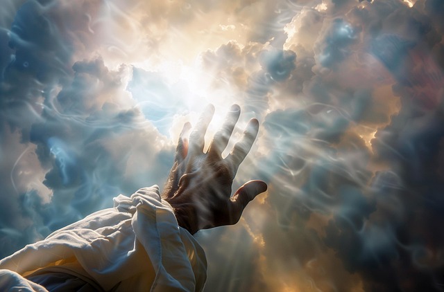 Free ai generated reach divine illustration