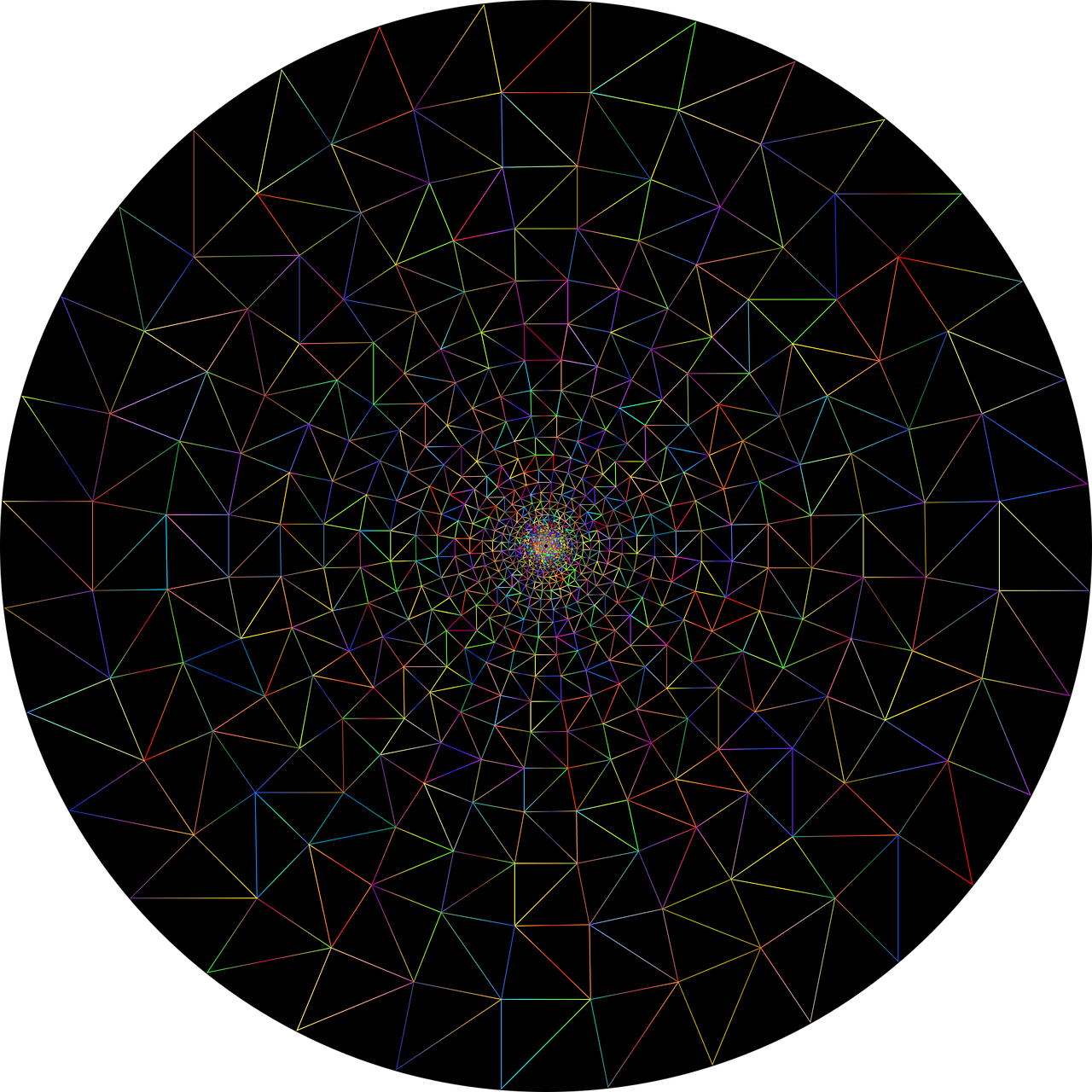 Download Rainbow Nature Mandala Royalty Free Vector Graphic Pixabay