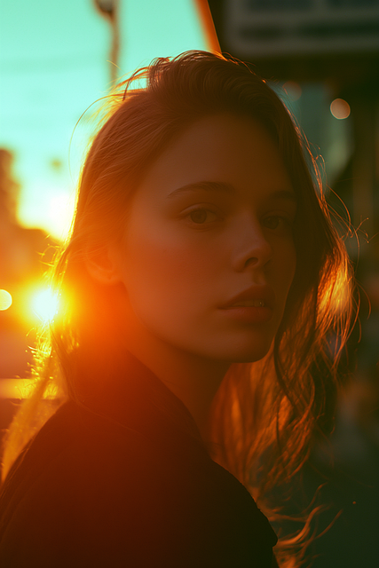 Free ai generated beautiful woman illustration
