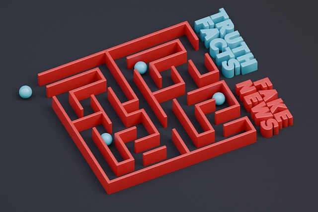 Free way labyrinth truth illustration