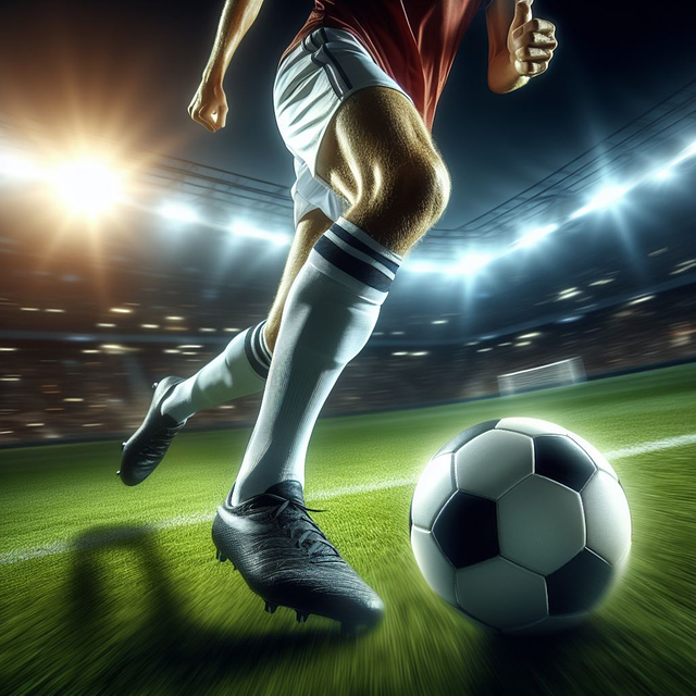 Free ai generated sports run illustration