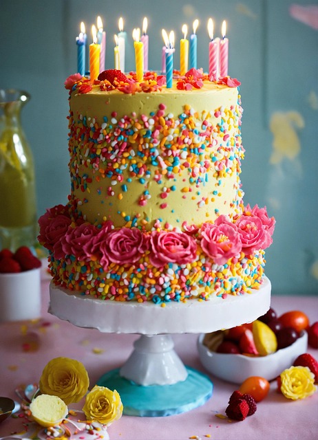 Free ai generated cake yummy illustration