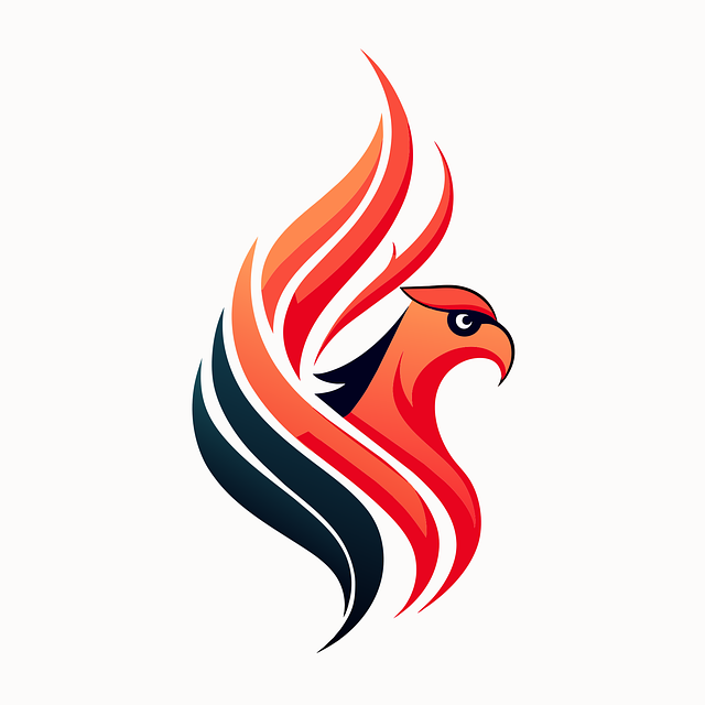 Free birdlogo birdhead lineart vector