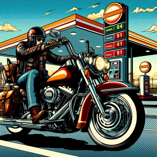Download free HD stock image of Ai Generated Biker Free ai generated biker motorcycle illustration