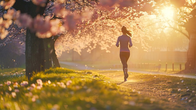 Download free HD stock image of Ai Generated Woman Free ai generated woman jogging illustration