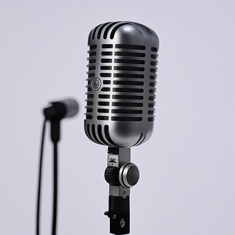 Mikrofon, Jahrgang, Chrom, Musik