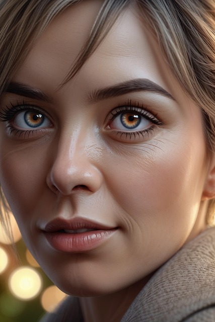 Download free HD stock image of Ai Generated Woman Free ai generated woman portrait illustration