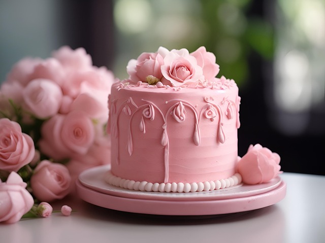 Free ai generated cake dessert illustration