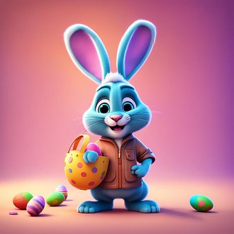 Free Ai Generated Easter illustration and picture