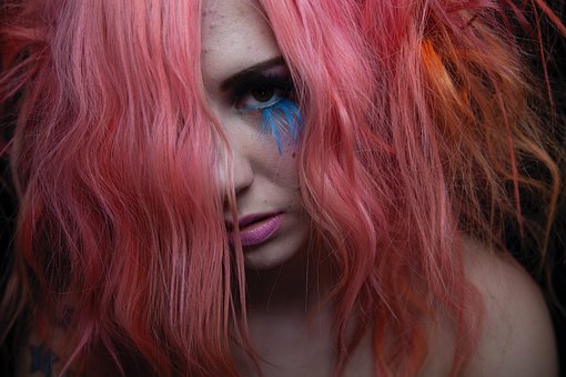 Mädchen, Gesicht, Mode, Haar, Augen