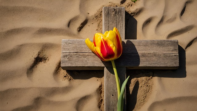 Free ai generated cross christianity illustration
