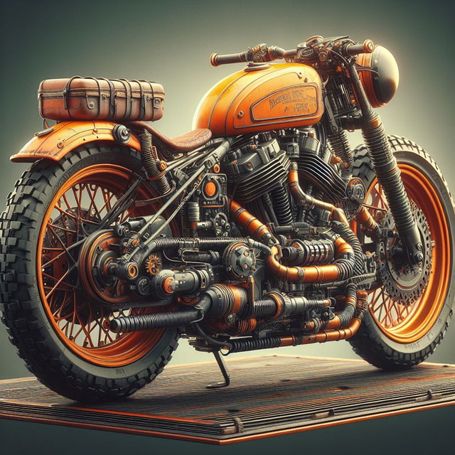 Download free HD stock image of Ai Generated Motorcycle Free ai generated motorcycle motorbike illustration