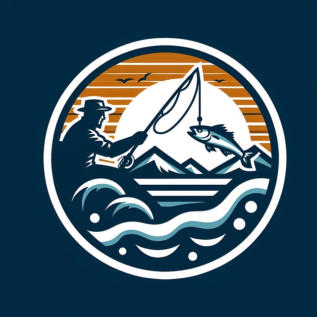 Free ai generated fishing fisherman illustration