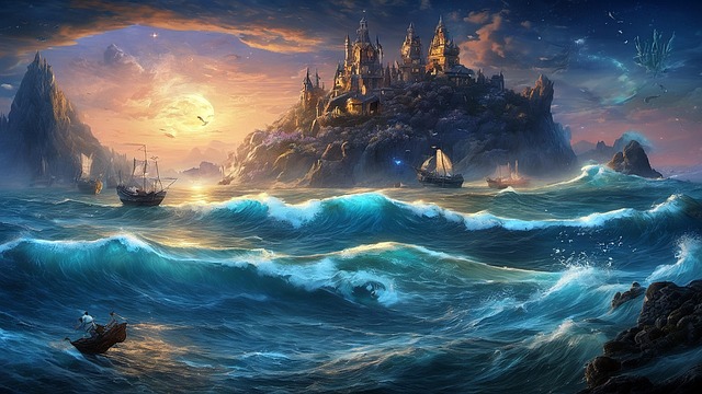 海洋 岛 城堡 - Pixabay上的免费图片 - Pixabay