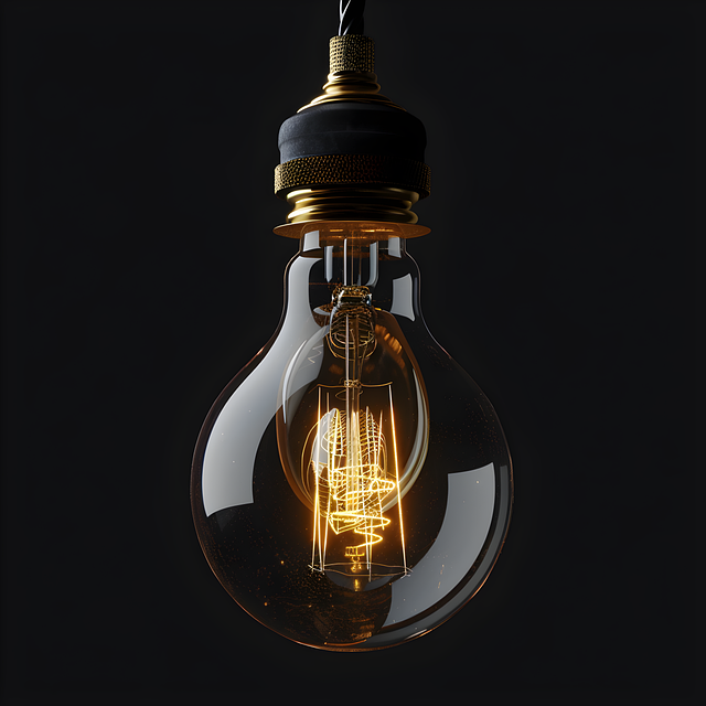 Free ai generated light bulb illustration