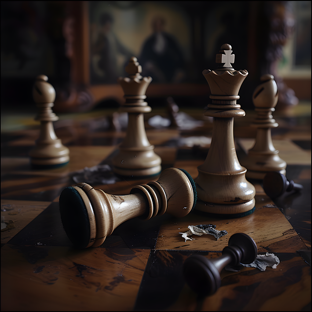 Download free HD stock image of Ai Generated Chess Free ai generated chess strategy illustration