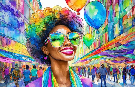 Free Ai Generated Party illustration and picture