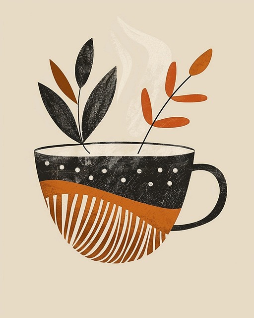 Free ai generated cup coffee cup illustration