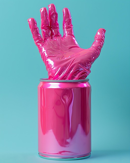 Free ai generated hand tin illustration