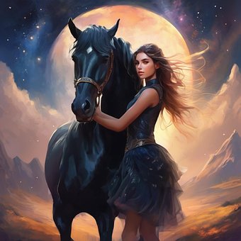 Free Ai Generated Girl illustration and picture