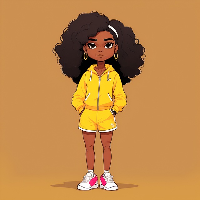 Free ai generated woman fit illustration