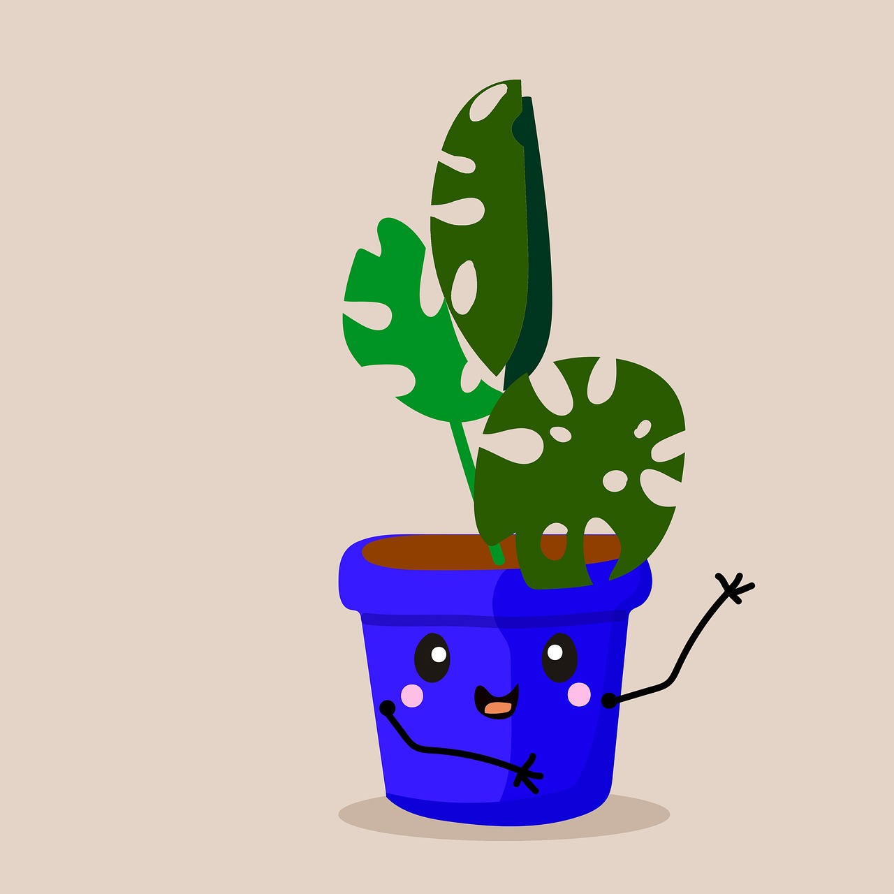 Monstera Pflanze Zeichnung Kostenloses Bild Auf Pixabay Pixabay