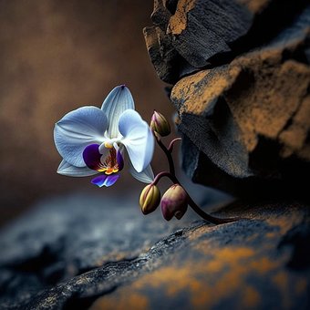 Ai Genereret, Blomst, Natur, Orkidé