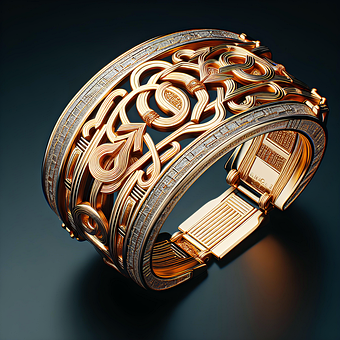 Ai Generado, Joyas, Diseño, Art Deco
