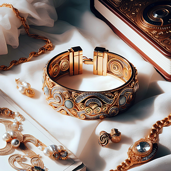 Ai Generado, Joyas, Diseño, Art Deco