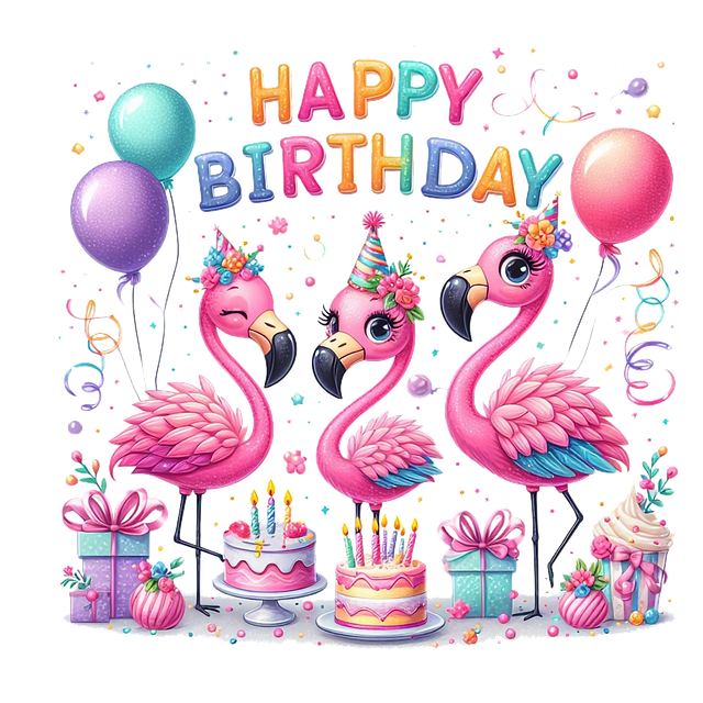 Free ai generated flamingos animals illustration