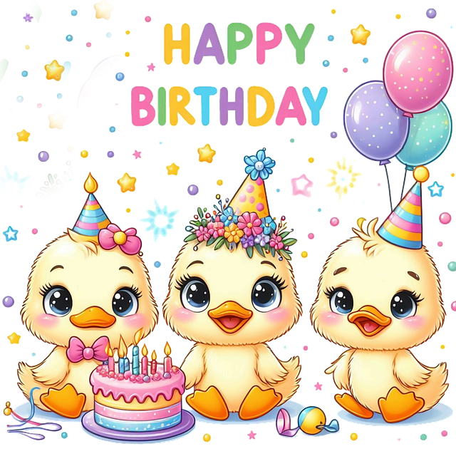 Free ai generated ducklings animals illustration