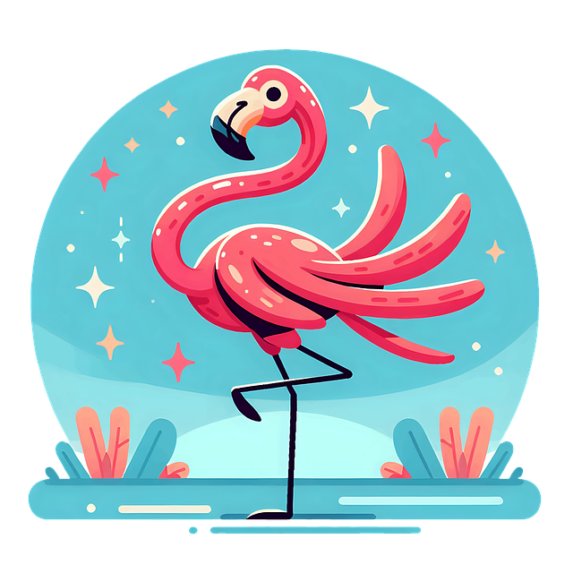 Download free HD stock image of Ai Generated Nature Free ai generated nature flamingo illustration