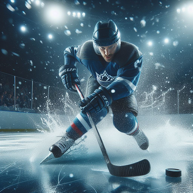 Ai Generiert, Athlet, Eishockey, Sport