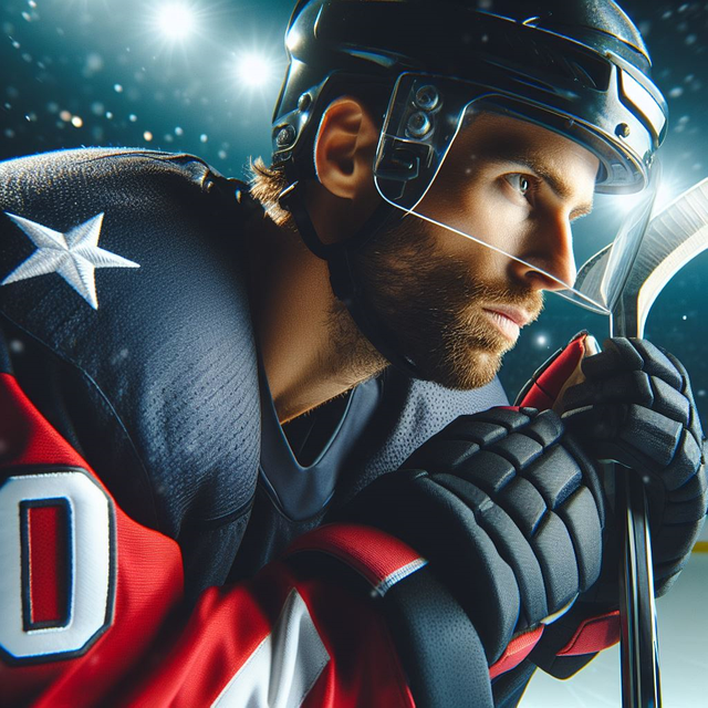Ai Generiert, Athlet, Eishockey, Sport