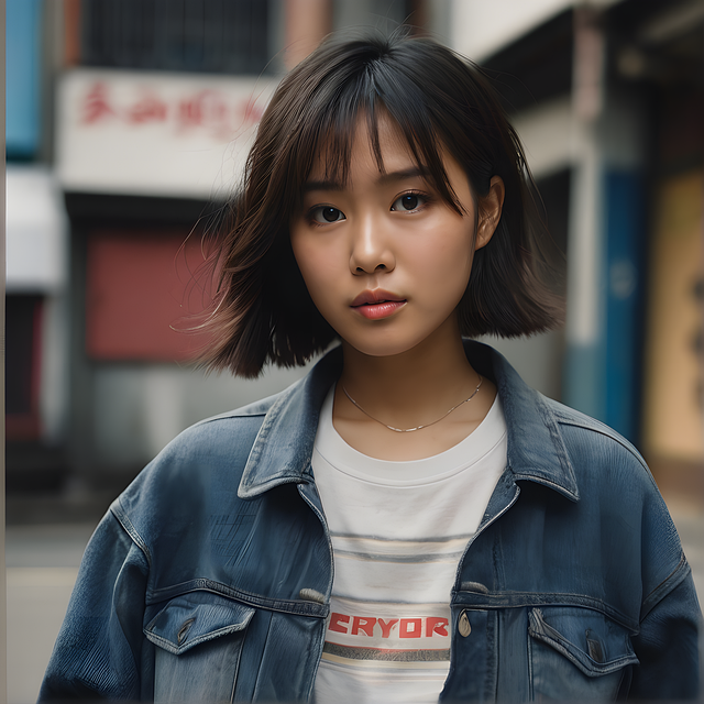 Ai Genereret, Asiatisk, 90'Erne, Kvinde