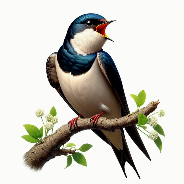 Free swift migratory bird bird illustration