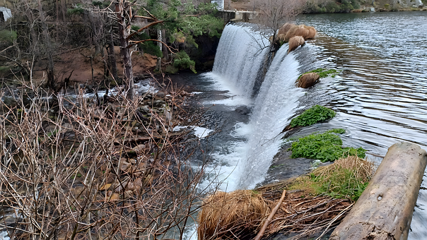 Vandfald, Vand, Flod, Reservoir, Natur