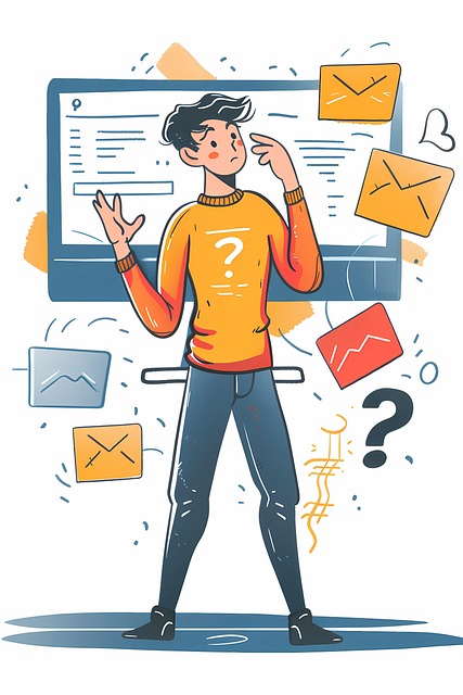 Free ai generated work confusion illustration