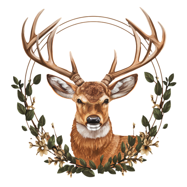 Free ai generated deer venison illustration