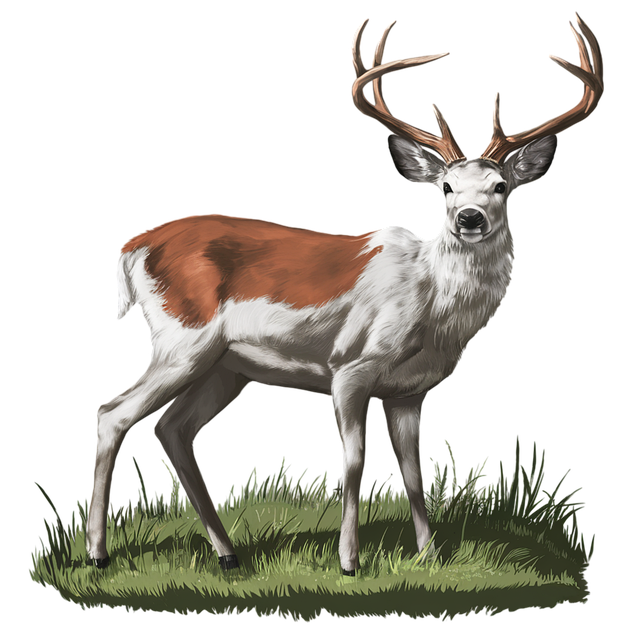 Free ai generated deer venison illustration