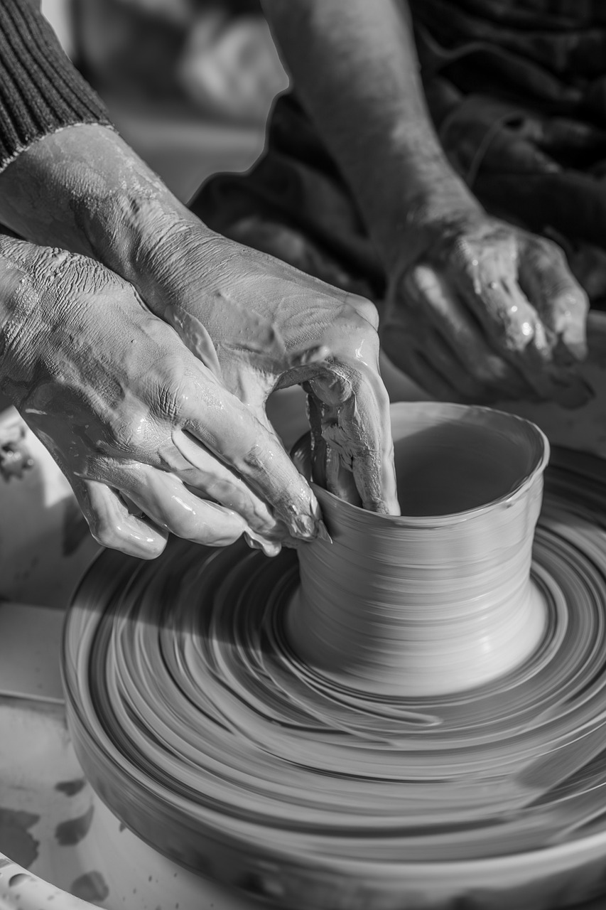 Pottery Ceramic Crafts Black And - Free photo on Pixabay