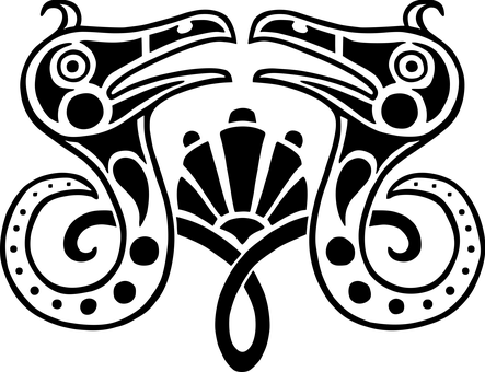 Ornament, Celtic, Vultur, Etnic